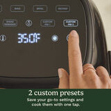 Clear 4-Quart Glass Basket Air Fryer 7