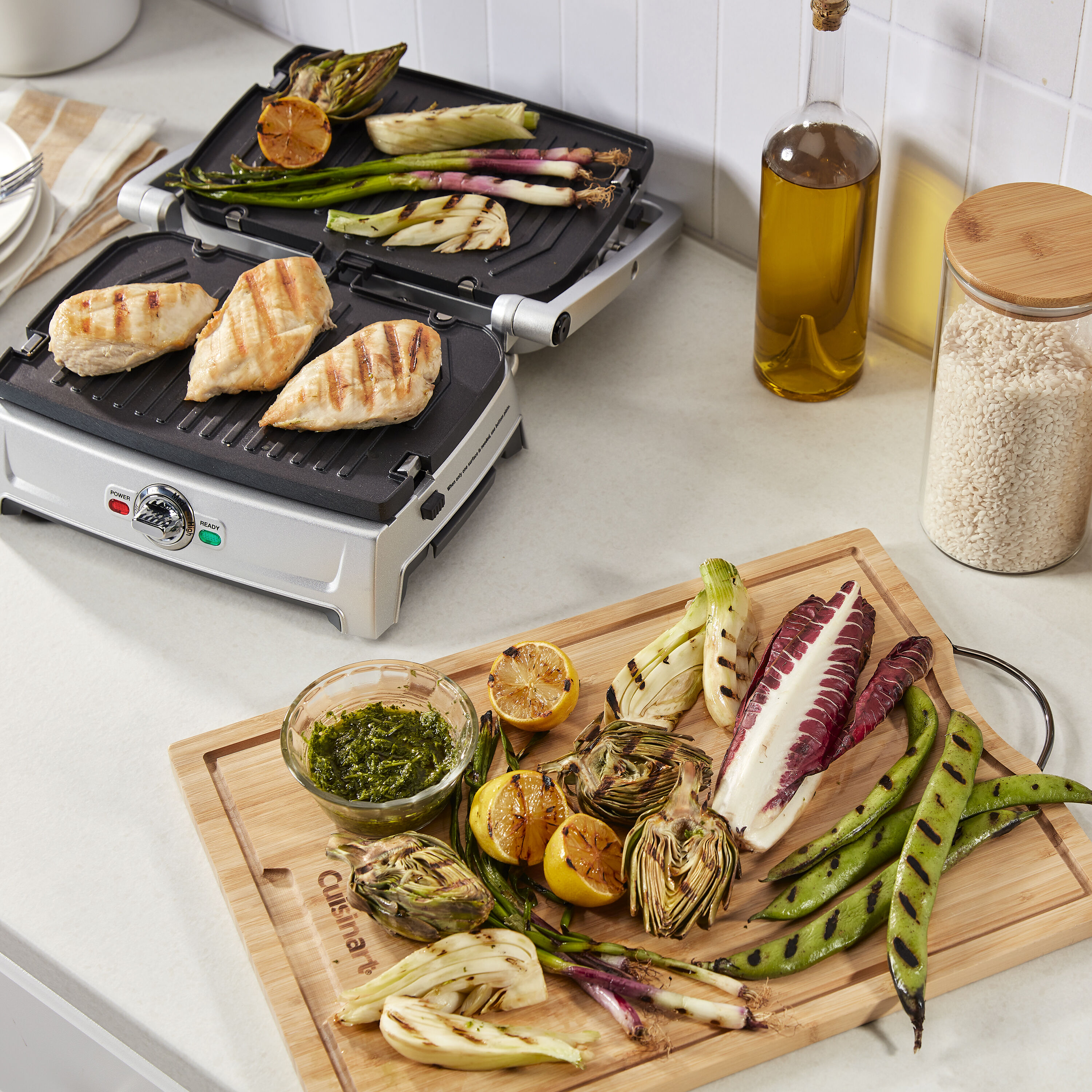 Cuisinart Griddler ホットプレート Griddler® Compact Indoor Grill, Griddle, and Panini Press - Cuisinart