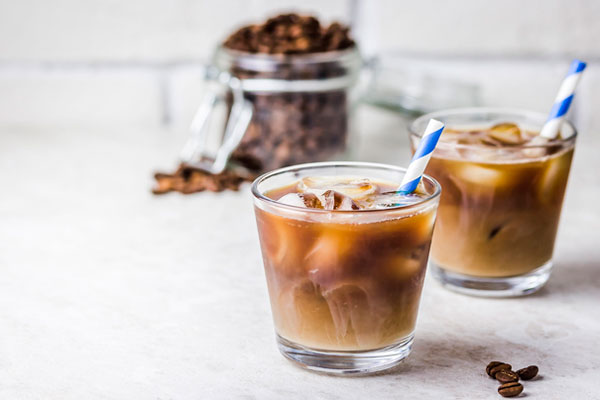 Café crémeux à la noix de coco infusé à froid