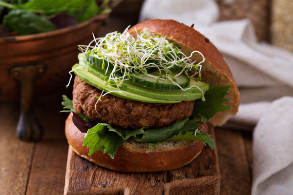 Black Bean Veggie Burger