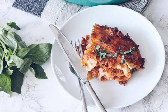 Casserole de lasagne