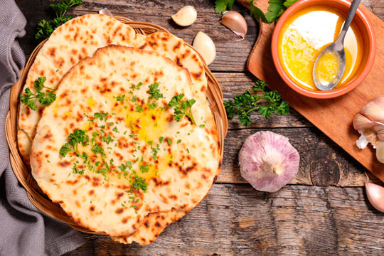 Pain naan classique