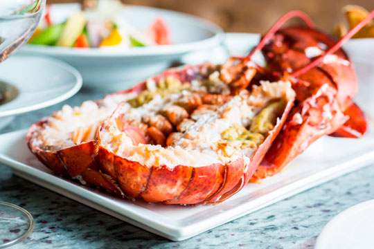 Butter Broiled Lobster