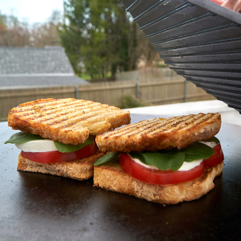 XL Cast Iron Griddle Press