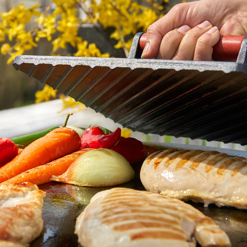 XL Cast Iron Griddle Press