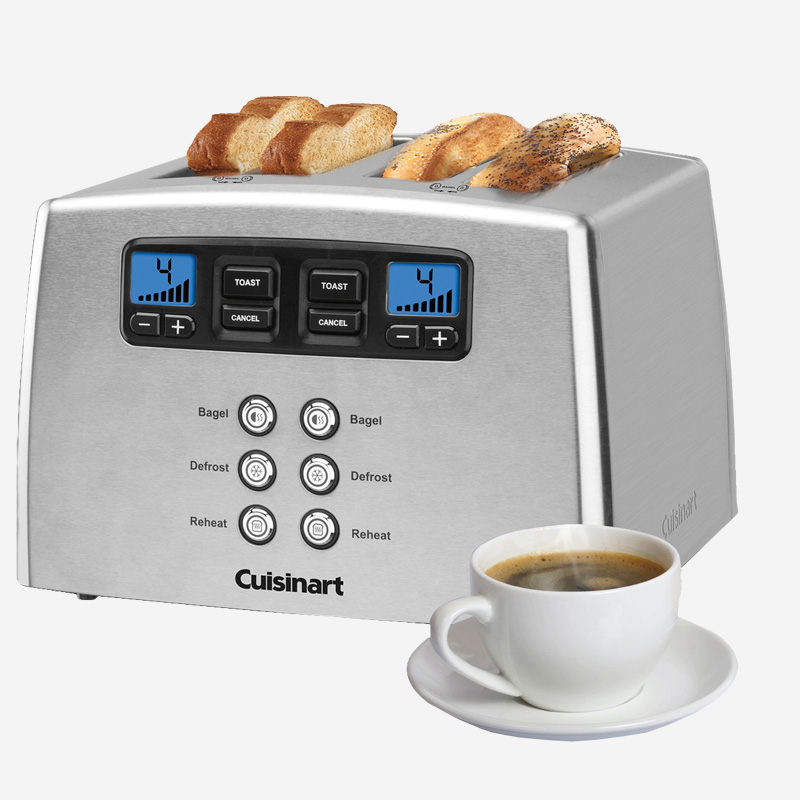 Countdown Leverless 4Slice Toaster