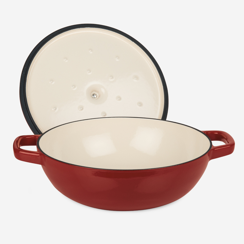 3.17 Qt Braiser with SelfBasting Cover Red