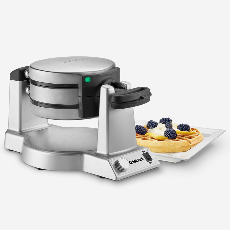 Double Waffle Maker w/Wisk cacuisinart