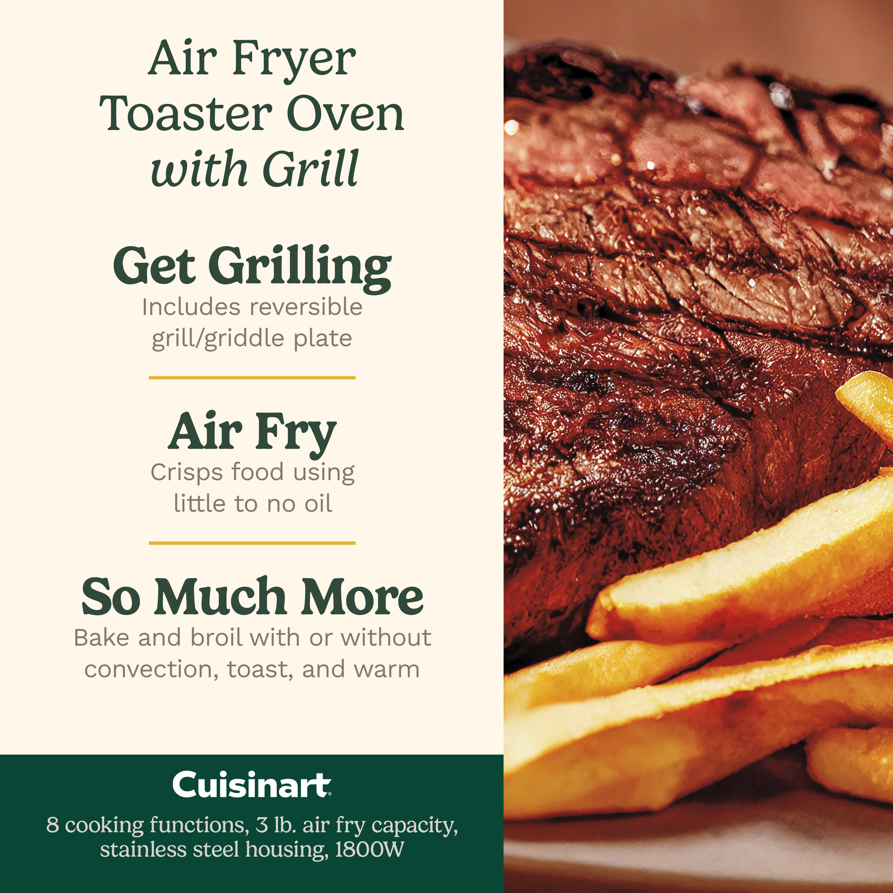 AirFryer Convection Oven with Grill