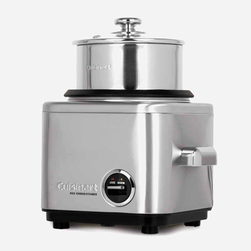 Cuisinart 4-Cup Stainless Steel Rice Cooker CRC-400 