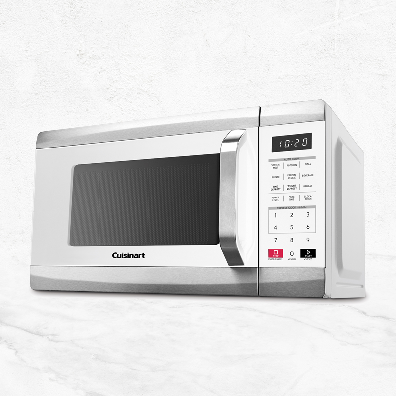 Compact Microwave Oven - White