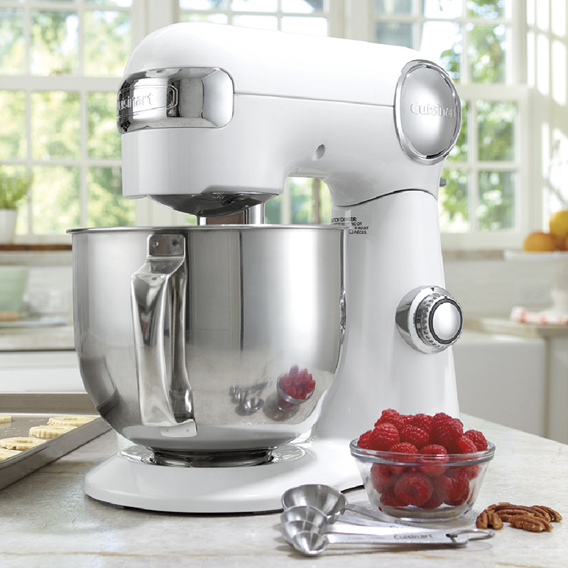 Stand mixer, 5.2L, 500W, Precision Master, White - Cuisinart