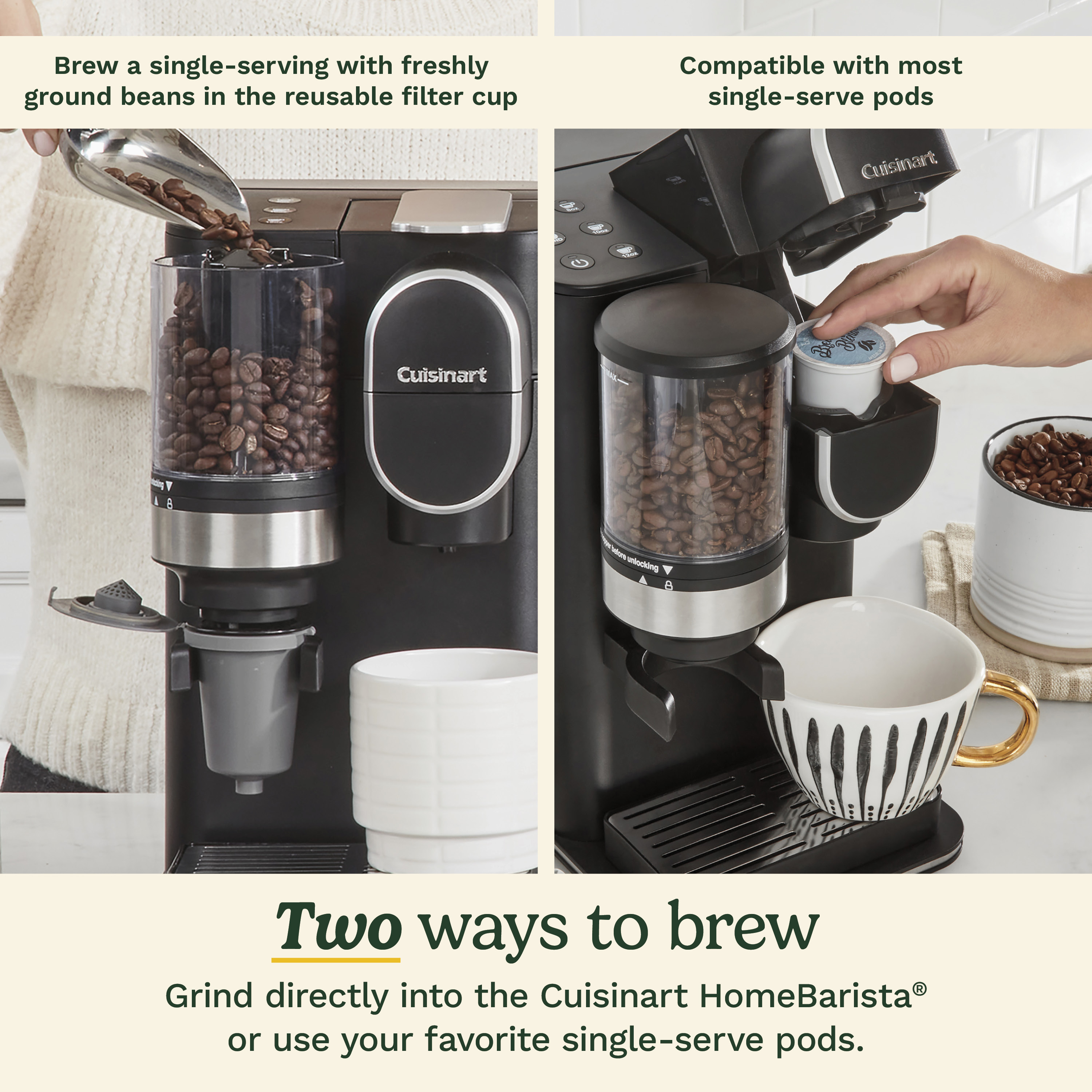 Grind & Brew SingleServe Coffeemaker