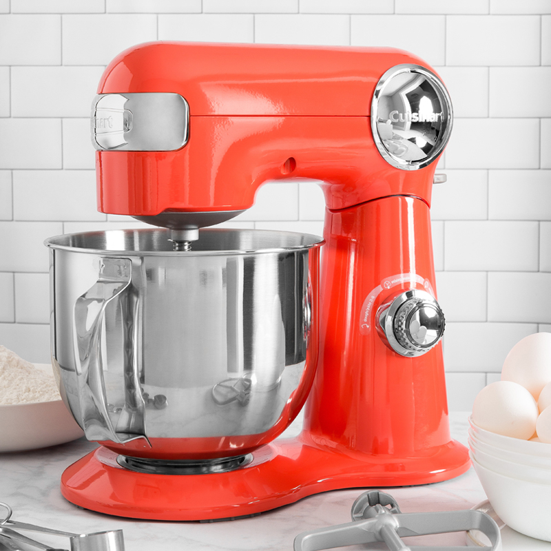 Cuisinart SM-50R Precision Master 5.5 Quart Stand Mixer - Red