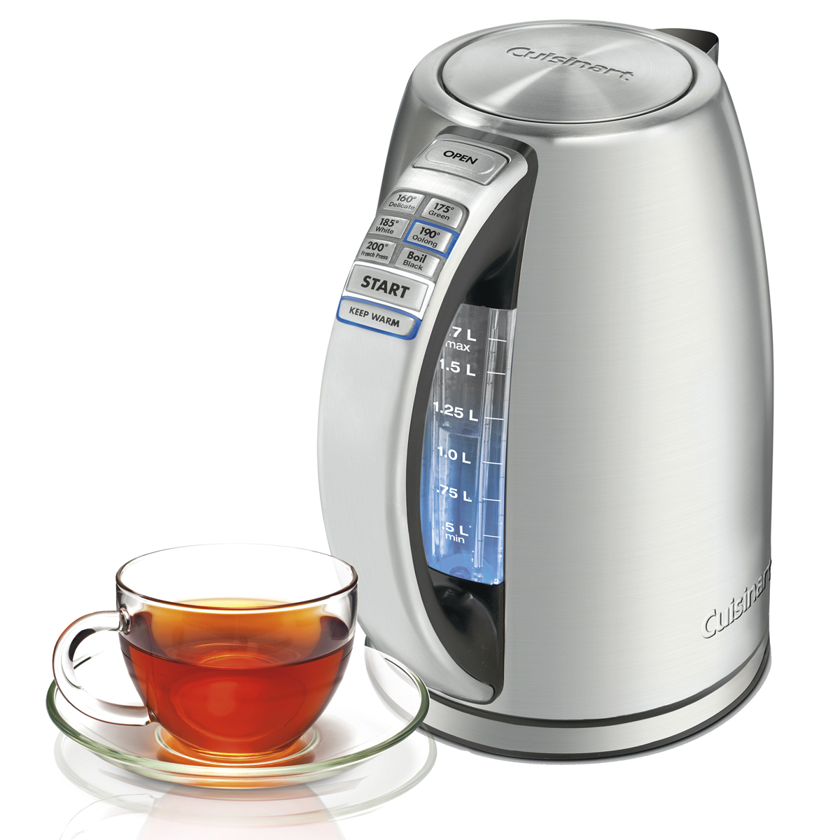 PerfecTemp Cordless Electric Programmable Kettle Cuisinart