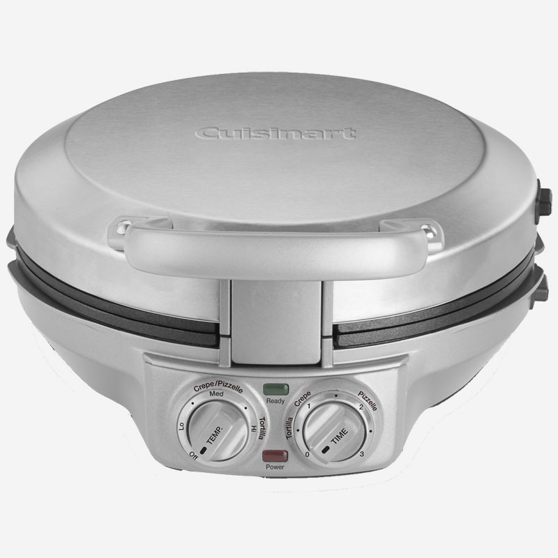 Cuisinart CPP-200 International Chef Crepe/Pizzelle/Pancake Plus, Stainless  Steel - Bed Bath & Beyond - 22288810