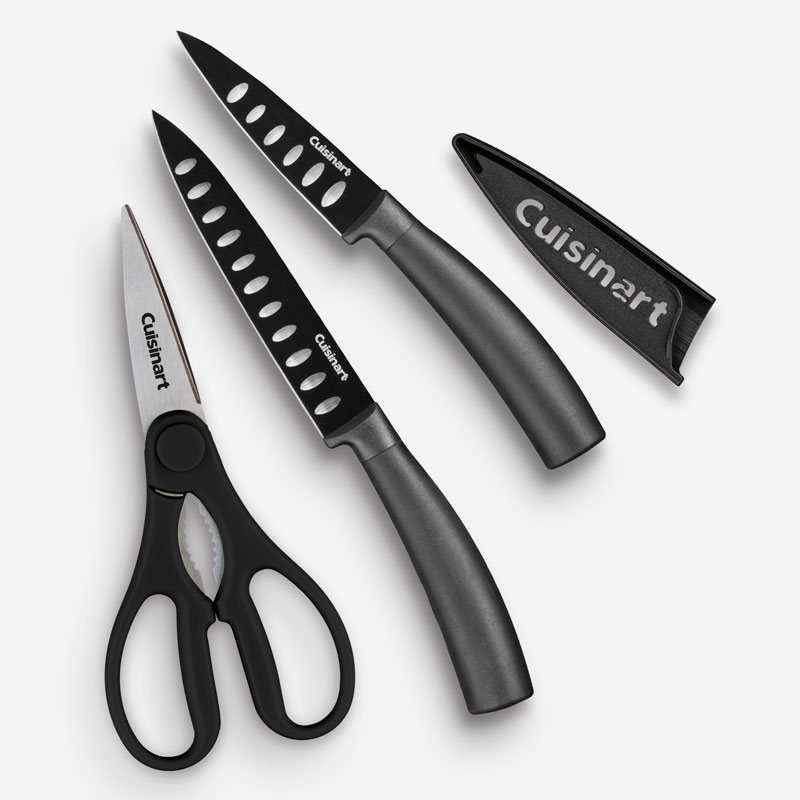 5 Piece Knife Set with Shears cacuisinart