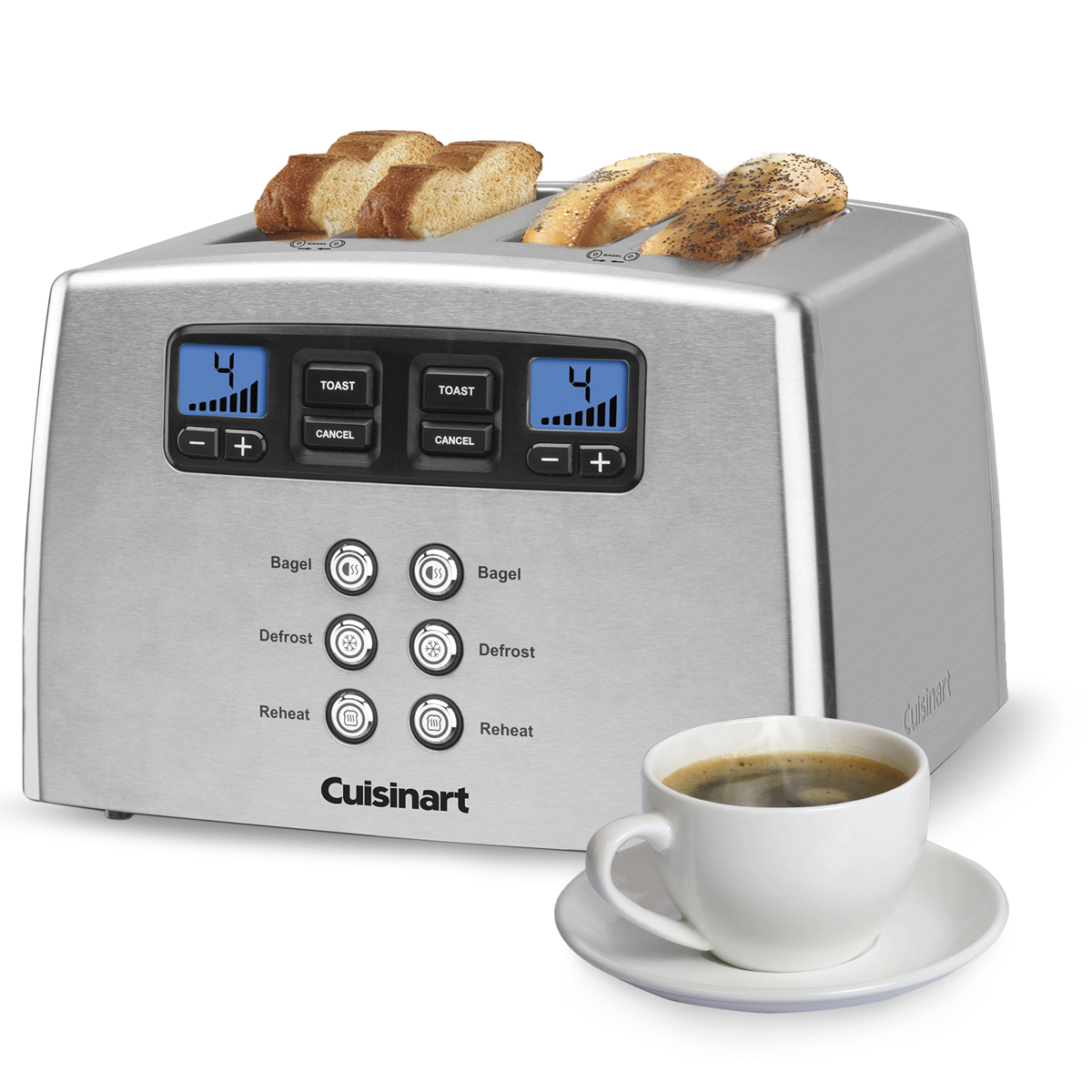 Countdown Leverless 4Slice Toaster Cuisinart